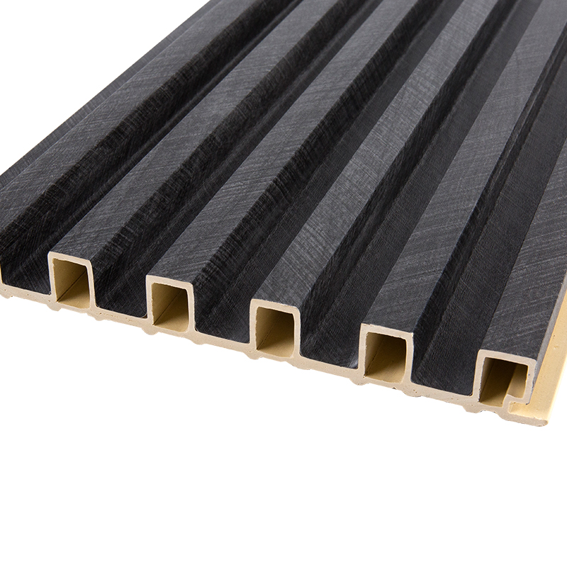 Moderne, umweltfreundliche, dekorative Wand- und Deckenplatte aus geriffeltem WPC (Zellengröße 10 x 4,2) YXWPC16018