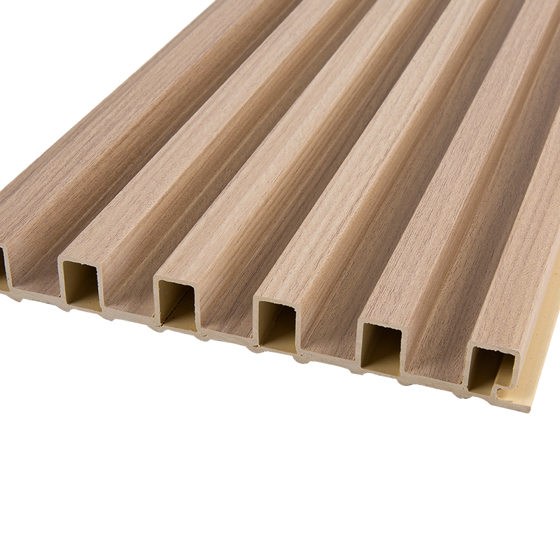 Moderne, umweltfreundliche, dekorative Wand- und Deckenplatte aus geriffeltem WPC (Zellengröße 10 x 4,2) YXWPC16018