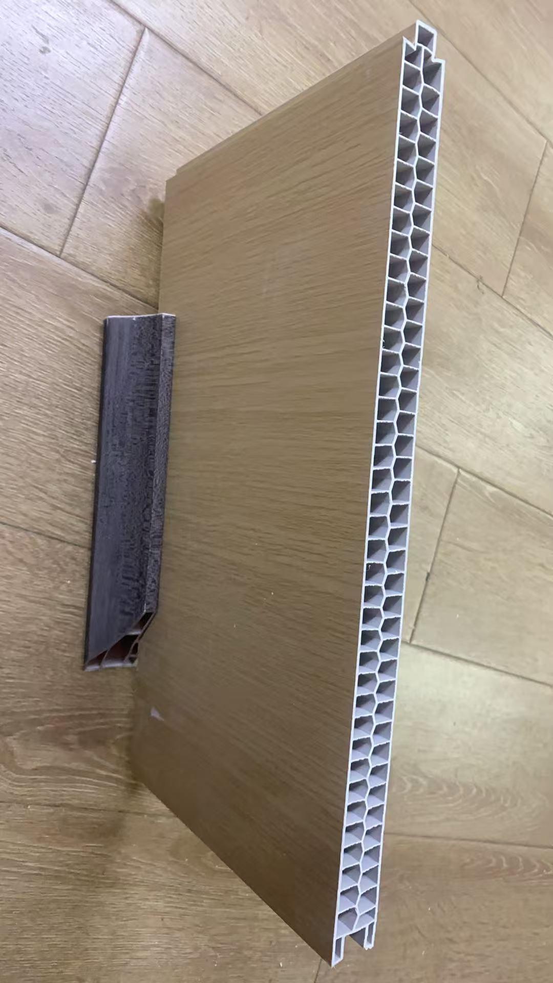 SPC Trennplatte Trennwandplatte doppelseitige Holzmaserung Stoffmaserung Trennwandplatte